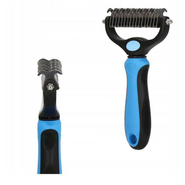 Perie si trimmer profesionala cu dublu gheare 5 cm