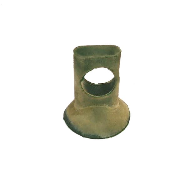 Ventuza verde cu gaura 28 mm 10/set