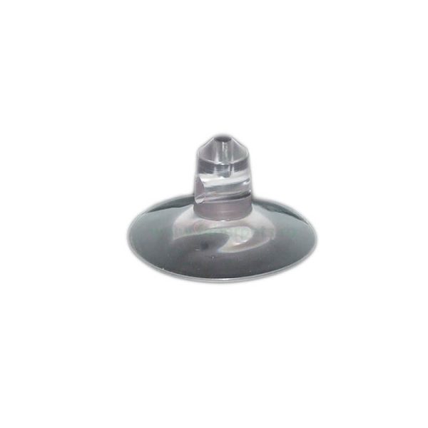 Ventuza transparent cu doua gauri 37 mm 10/set
