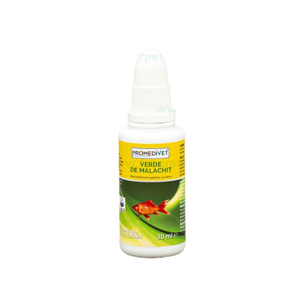 Verde de Malachit - Dezinfectant pentru acvarii 30 ml