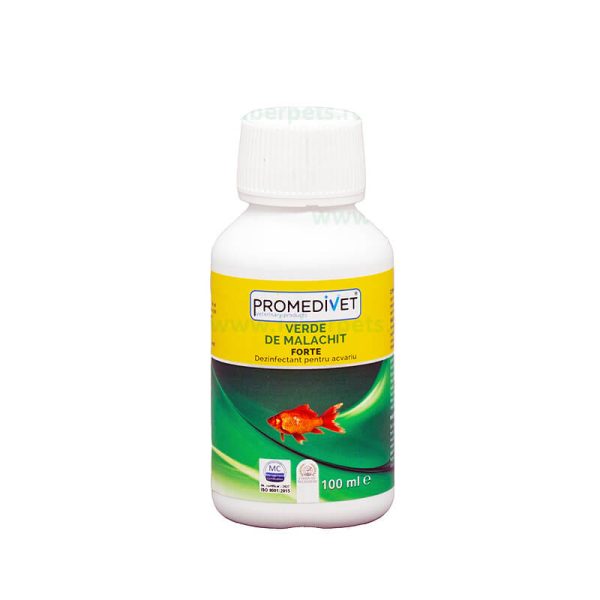 Verde de Malachit Forte - Dezinfectant pentru acvarii 100 ml