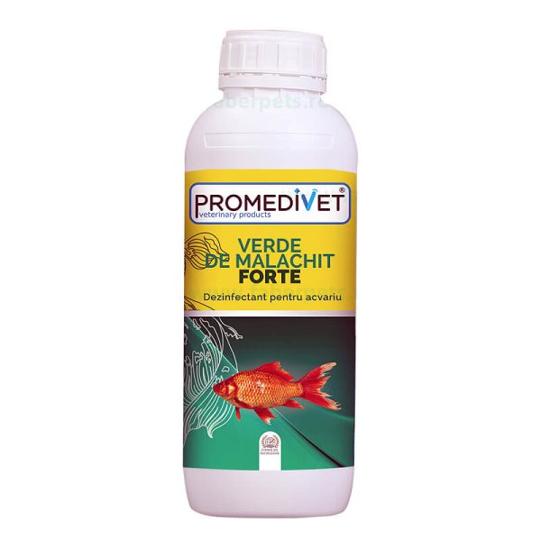 Verde de Malachit Forte - Dezinfectant pentru acvarii 1 L