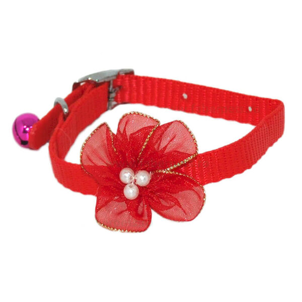 Zgarda chinga decorata cu floare 1x30 cm