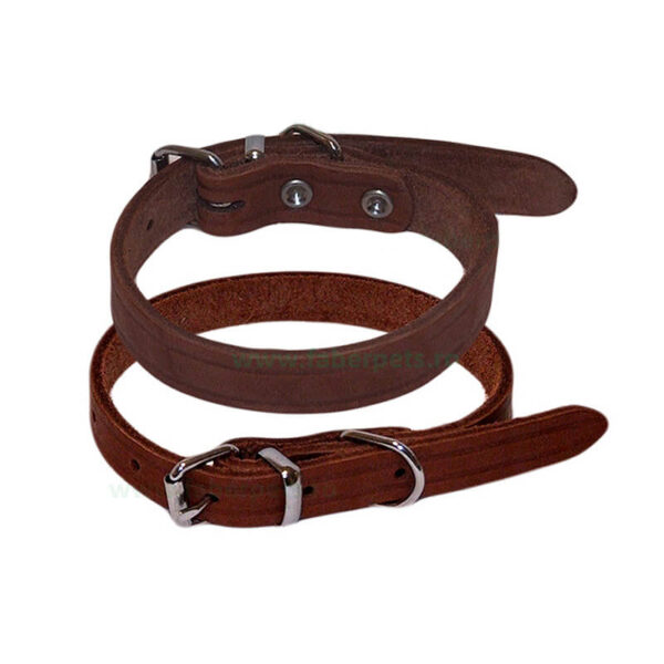 Zgarda din piele FABER 1.5x42 cm