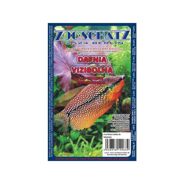 Dafnia cu vitamine congelata 100g 6/set