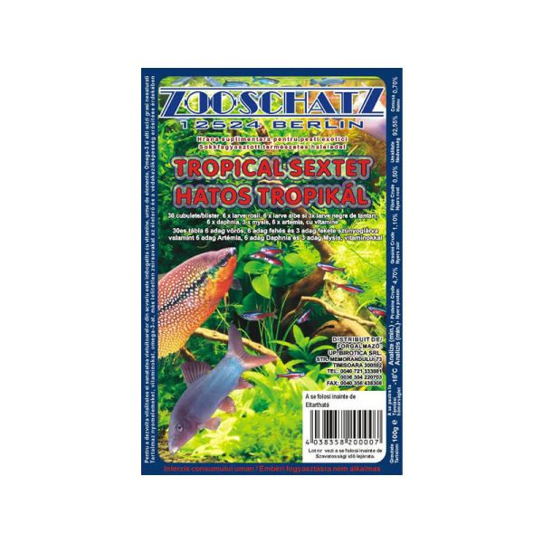 Tropical sextet (6 feluri) congelata 100g 6/set