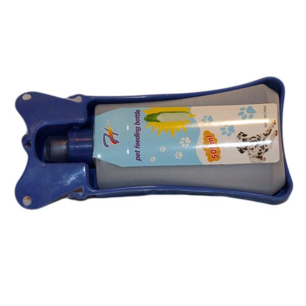 Adapator portabil plastic albastru 0.5 l