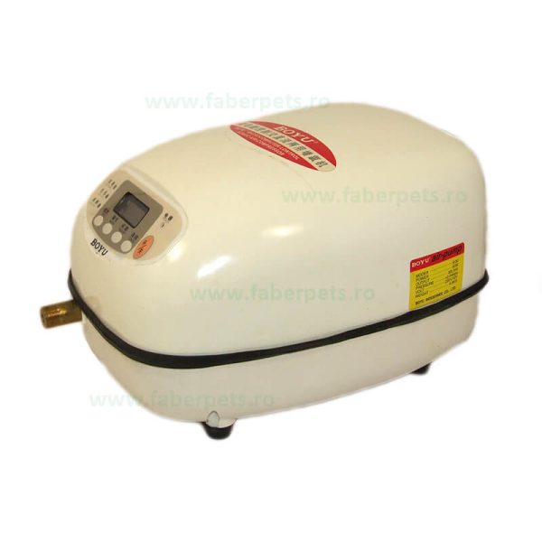 Compresor aer cu microcomputer si acumulator BOYU S-30 30L/min 60W
