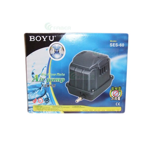 Compresor aer acvariu BOYU SES-60 60L/min 35W