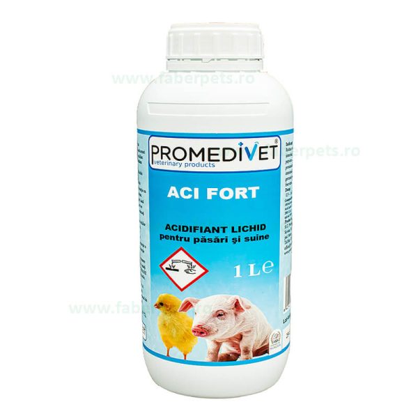 Aci-fort, acidifiant uz veterinar 1 L