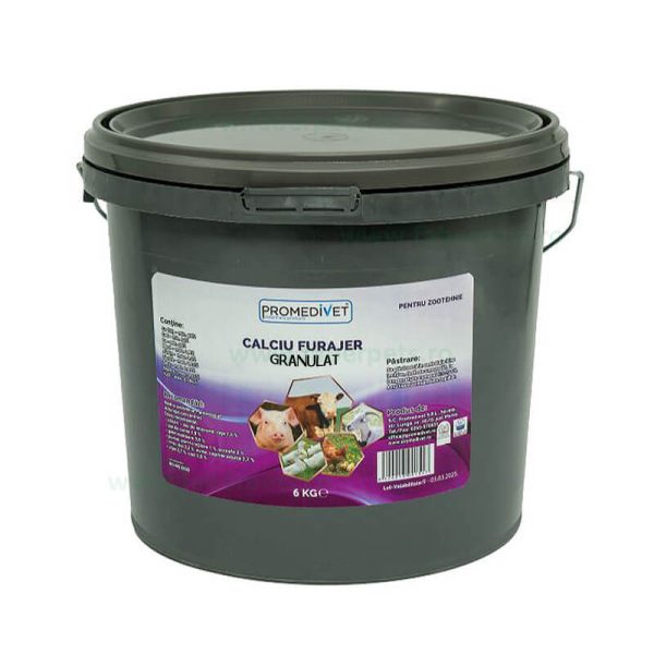 Calciu furajer granulat 6 kg