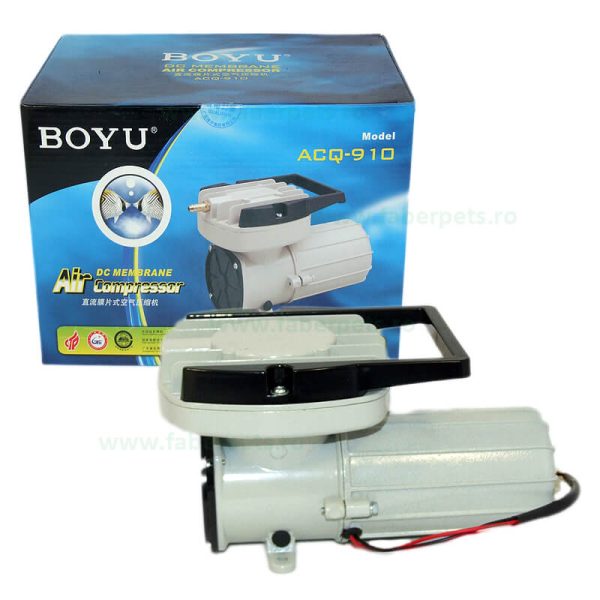 Compresor aer acvariu 12V BOYU ACQ-910 120W 160L/min