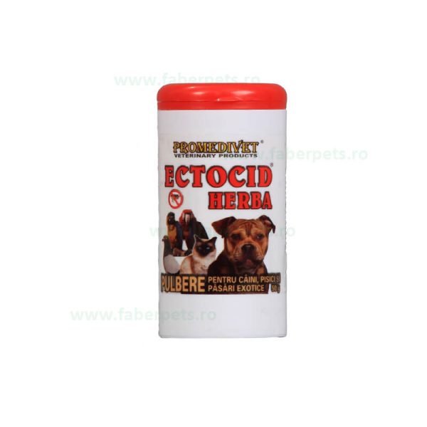 Ectocid Herba Pulbere antiparazitara 50 gr