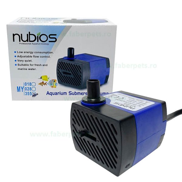 Mini filtru (pompa) apa arteziana acvariu MY-018 180L/h 2.5W