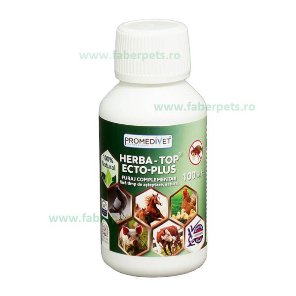 Herba-Top Ecto-Plus pt. animale ferma 100 ml