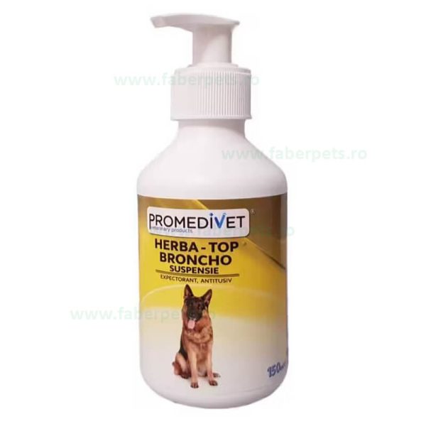 Herba-Top Broncho Suspensie pt caini 150 ml