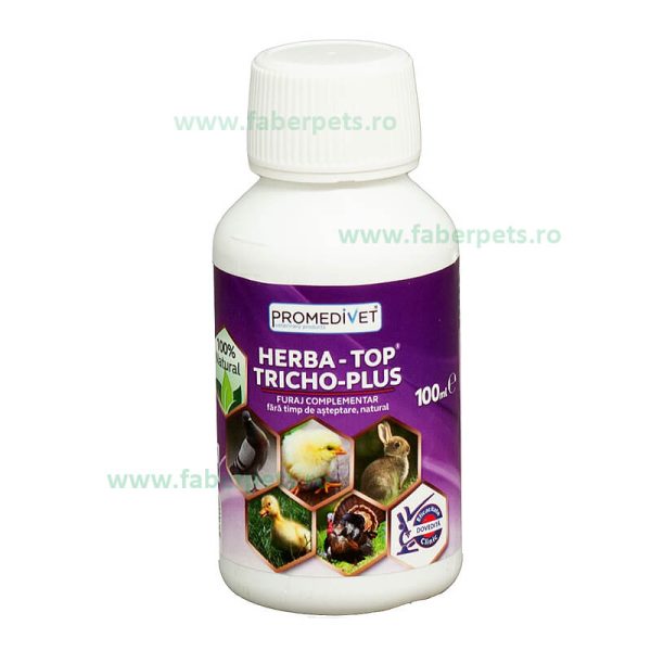 Herba-Top Tricho-PLus pt. animale ferma 100 ml