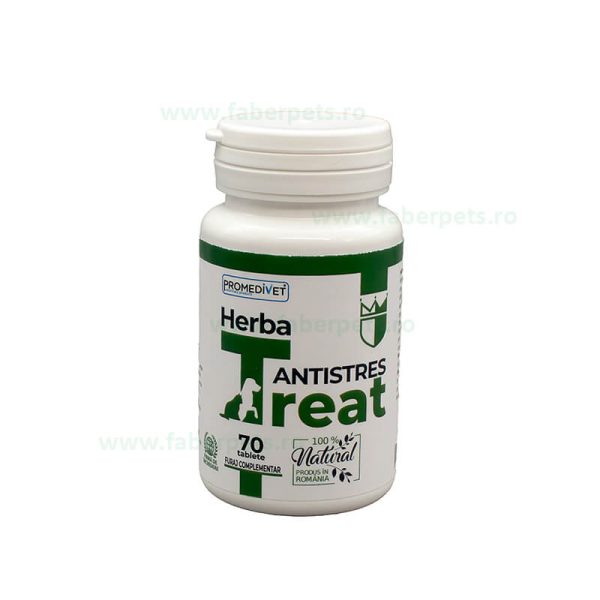 Tablete Herba-Treat Antistres ptr caini si pisici 70*1 g