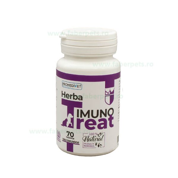 Tablete Herba-Treat Imuno ptr caini si pisici 70*1 g