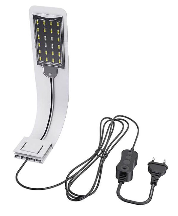 Lampa acvariu exterior LED, alb-albastru 9W 16LED