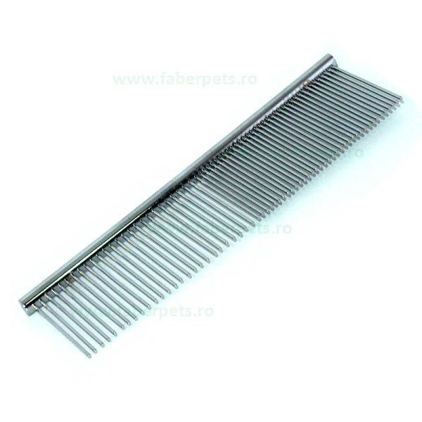 Pieptan metalic fara maner cu dinte (5 cm) variabil 18 cm