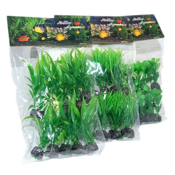 Plante artificiale 3" - 7 cm 10/set