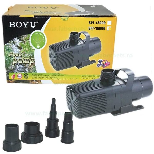 Filtru (pompa) apa arteziana acvariu BOYU SPF-16000 245W 14.000L/h