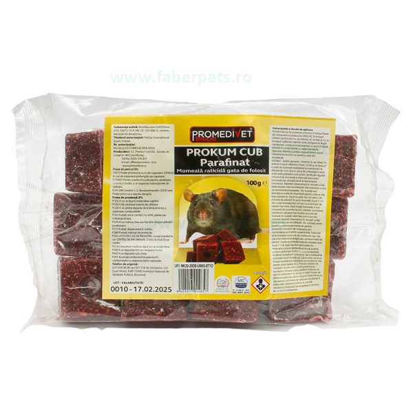 PROCUM cub parafinat punga 100 gr