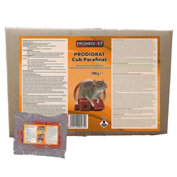 PRODIORAT cub parafinat 100 gr
