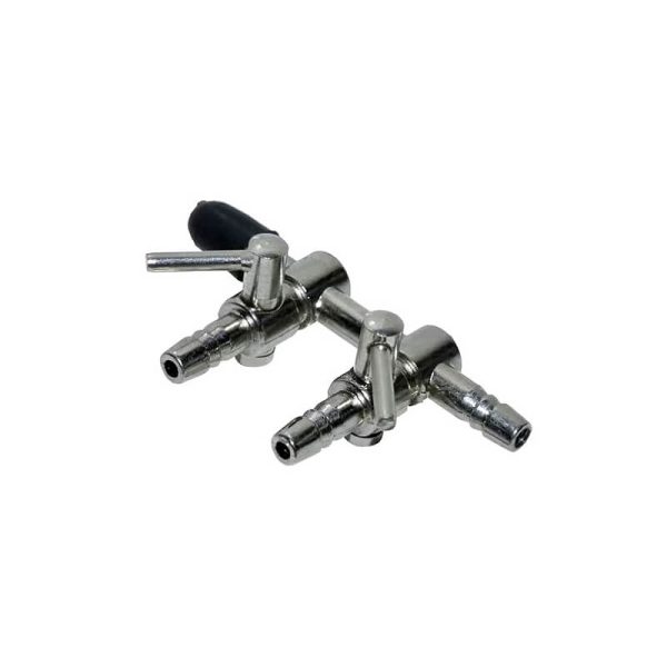 Distribuitor aer metalic 4 mm cu 2 iesiri