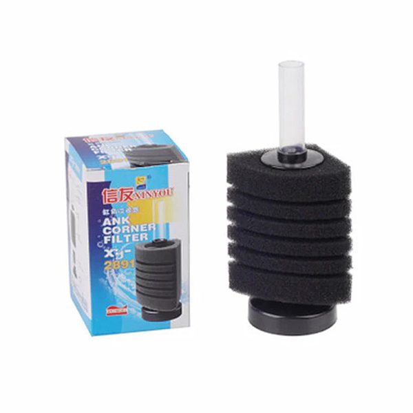 Filtru de burete cu talpă pe colt Ø6 XY-2891