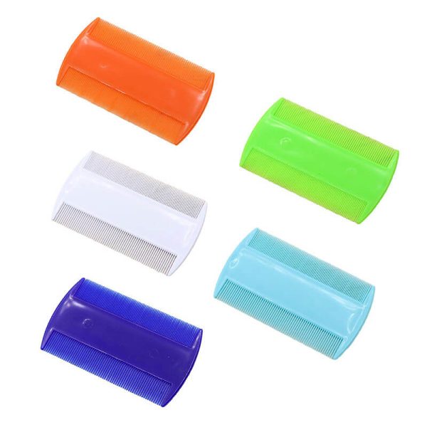 Pieptene bilateral plastic pt. purici si capuse 9 cm