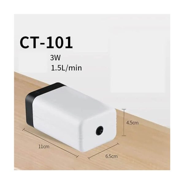 Pompa aer acvariu SUNSUN CT-101 1.5L/min 3W