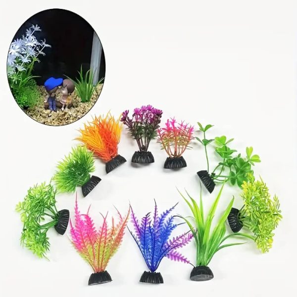 Plante artificiale acvariu 2,36" - 6 cm 10/set