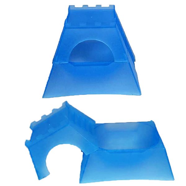 Casuta animale de companie mici din 2 module 12*9cm