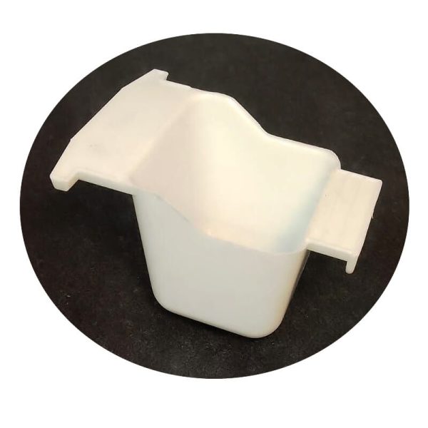 Hranitor simplu alb 70 ml 2/set