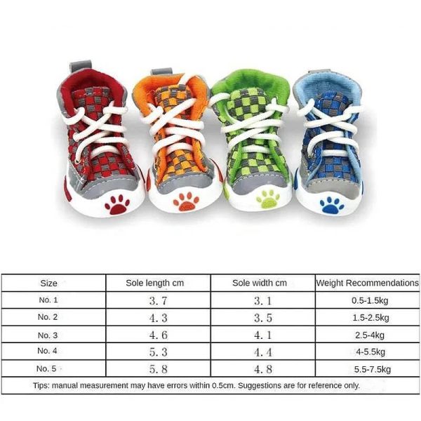 Ghetute animale cu sireturi nr. 1-5 4/set