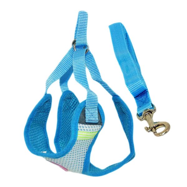 Lesa chinga cu vesta ham caini-pisici 1,5*120 cm M
