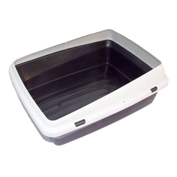Litiera mare pentru pisici 43x34x14 cm