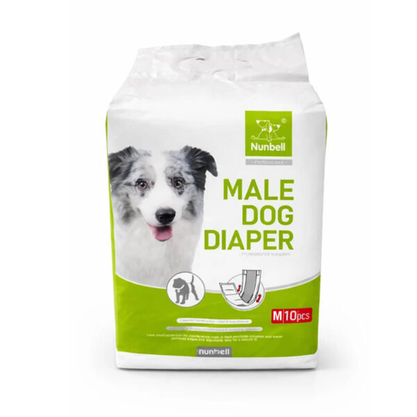 Scutece pentru animale M 10 buc 4-8 kg